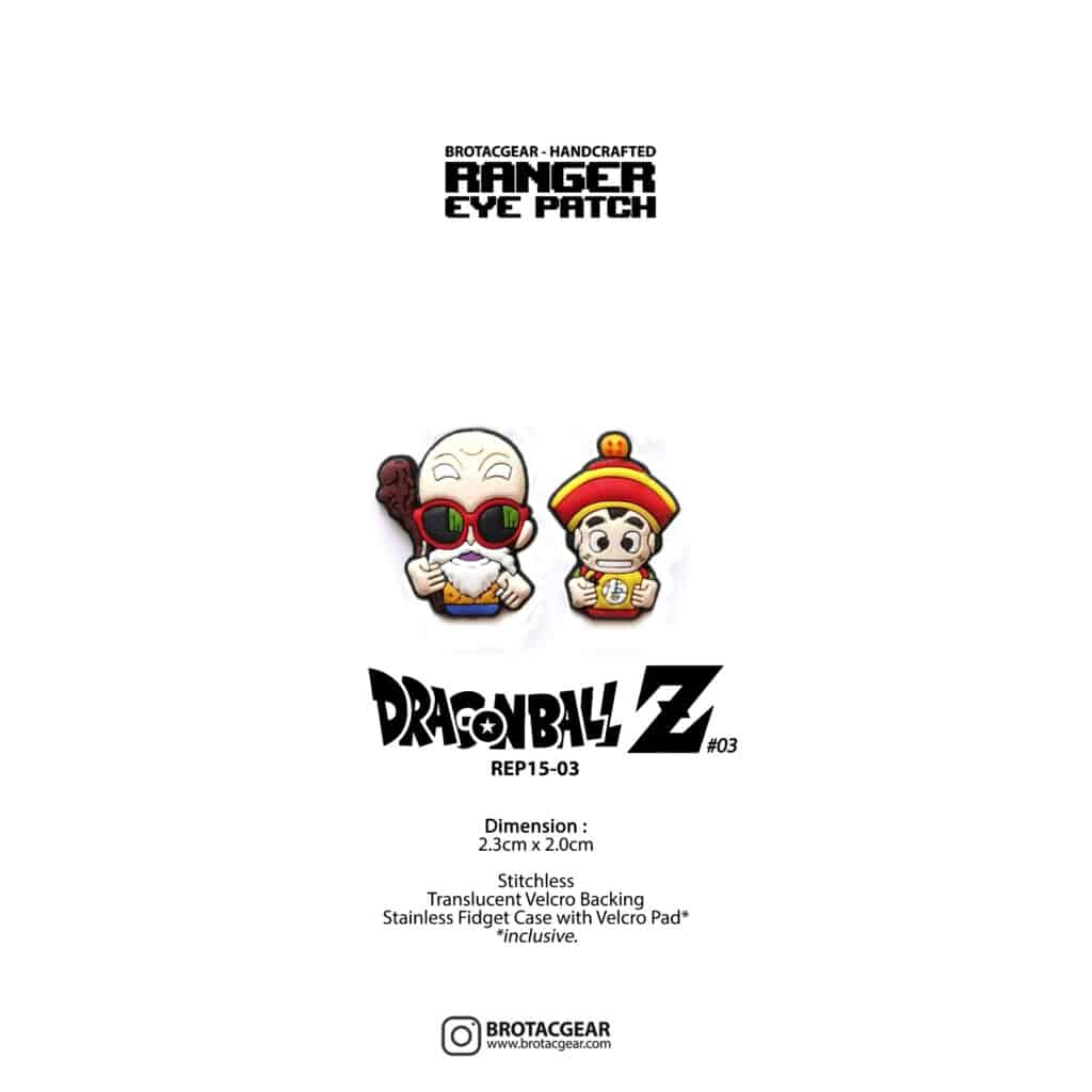 RangerEye Patch DragonBallZ 03 BrotacGear